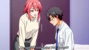 Busty Redhead Office Worker Pleasured by Senpais Creampie – Notice This Love 1