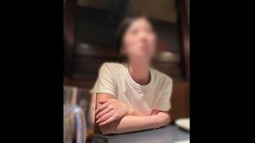 Japanese wife gets creampied while talking dirty