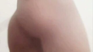 Slim twink twerking cutely