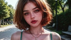 crazy ginger girl gets big cock in her lips.[ai]