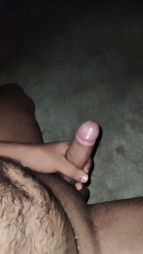 Indian gay doing masterbate in bathroom and releasing thick juicy creamy sperm