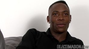 Black jock Nathan Dale tugging and toying that sweet BBC