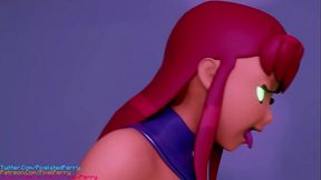 Aug '_20 Anim - Blackfire and Starfire Fuck Raven [FUTA]