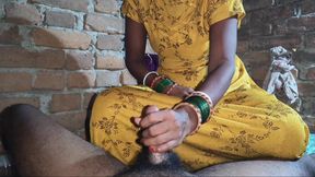 Patni apne pati ke lund ko handjob karke chut chudawai.xxx fucking blowjob hindi viral sex video porn