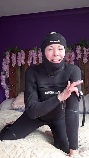 Surprise Wetsuit Reveal to Distract My Boyfriend