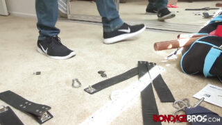 Trenton Ducati dominates Devin Dixon in hot BDSM masturbation scene