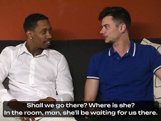 Interracial Trio: 2 Massive Jocks Bang Spanish Angel Valentina Lapiedra to Loud Climax