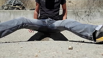 Wetting jeans and a golden shower in the foothills