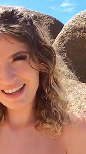 Let s Have Sex on the Beach! Candice Demellza at HardcoreHoliday   Clip 1