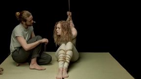 hogtie bondage sling teaching