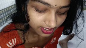 Real Indian Girl SUDIPTA Foot Fetish Handjob &amp; Blowjob Session