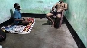 I show my gay friend straight porn he was more interested in me! and jerk my cock