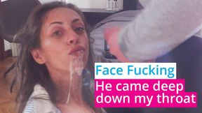 Daddy Cancelled Dinner… So I Got Face-Fucked Into Oblivion Instead
