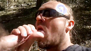 Thick-Fuckpole Oral pleasure in the Forest with a Acquaintance