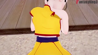 Chichi cheating on Goku | Dragon ball Hentai | Full video