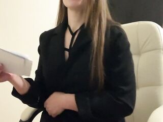 The teacher made me see her bring herself to climax