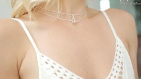 Laura Bentley's stepson gets his dick sucked by hot MILF in a dirty fantasy