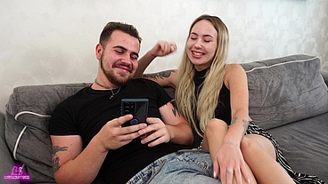 Bella Mur is a cuckold while Darko Mur fucks a doll in ANAL Lina Sun. CuckQuean Anal. by Murkovski.