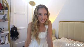 Blonde Hottie Millie Morgan Gets An Immediate Pussy Treatment