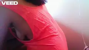 BIG TITS EBONY COSPLAY PEACH DRESS BIG NIPPLES BROWN EXOTIC GIVE BBC A BLOWJOB