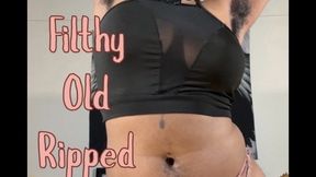 Filthy Old Ripped Panty JOI: Used Thong Fetish 4K