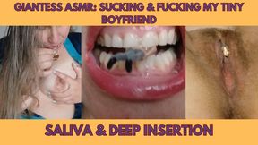 Giantess ASMR: Sucking & Fucking My Tiny Boyfriend