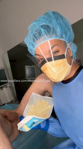 Surgical Sunday - NurseO examines patient TBD rectal orgasm ability