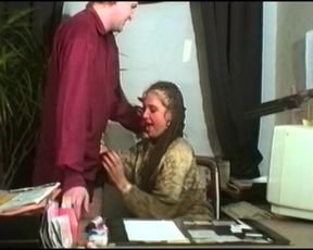 She Is German Secretary Who Got Fucked in Office