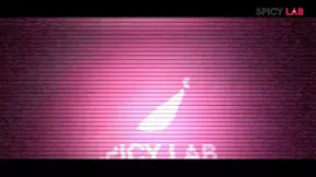 Fiery redhead couple goes wild in rough bedroom session