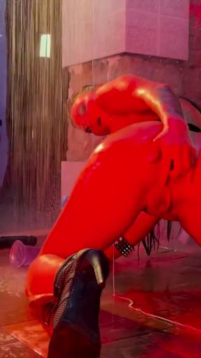 Must-share moment from &quot;Rock Star Monika Fox Fucked Holes With Double Penetration And Butt Rose With Big Dildos In The Shower&quot;