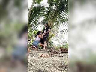 The neighbors caught us banging, what a shame, ROTFL.