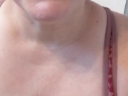 BBW Gym Hottie Gives Quick Post Workout JOI
