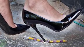 Gianmarco Lorenzi high heels pencils hard crush , high heels crush pencil, shoes crush, stilettos crush