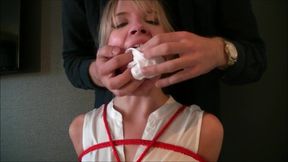 Kinky Slut: I Love It When You Gag Me with Your Big Fat Wife's Nasty Worn Panties!