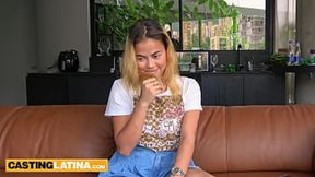Cute Latina with a big butt&#x1F351; teased then took it rough