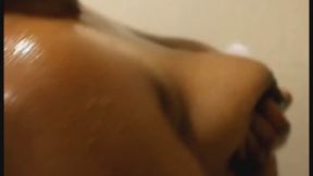 Stepson Catches His Stepmom In The Shower And Watches Her