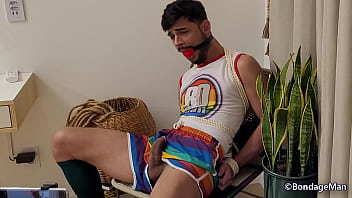 Kallel tied up and gagged | Behind the Scenes