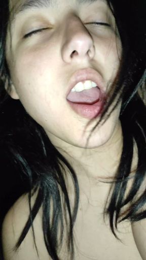 Cum Inside My Teen Best Friend's Tight Pussy At Night   Clip 2