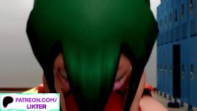 MY HERTO ACADEMIA HOT FUTANARI BLOWJOB ANIMATION