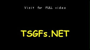 Lady-boy enjoys lots of creampies