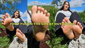 Foot Fun In the Great Outdoors