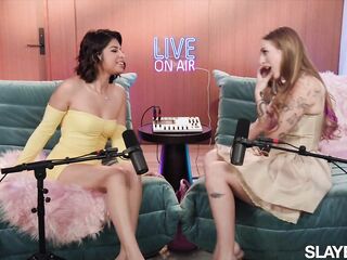 SLAYED Hawt women have a fun lesbo screw