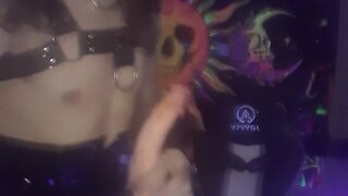 Amateur goth femboy slut twink crossdresser