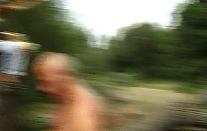 Host ralf dorman watches a guy fucking a honey blonde