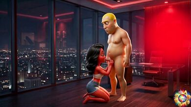 Moranguete Gets Drilled Raw Under Red Lights in a Shady Motel