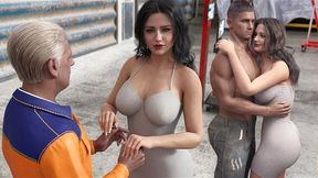 I Fucked My Boss's Slutty Milf Wife And Cummed On Her Ass - Visual Novel