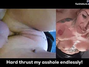 Rough Anal Pounding makes her squirt (at min. 04) Anal Creampie: he empties the day's load into her