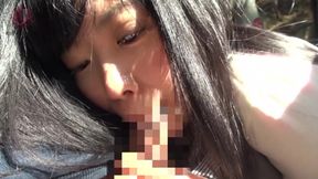 M-girl * car sex * t back * *** Nanako outdoor exposure