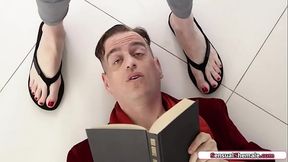 Trans masseuse Mandy Mitchell assfucked