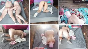 Sensual massage turns into hot amateur fuck session